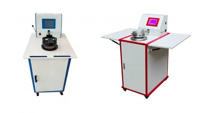 Tester LCD automatico di permeabilità all'aria per tessuto, macchina protetta contro le esplosioni 0 della prova del filtro