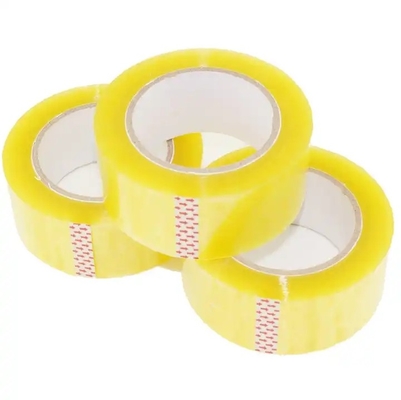 Logo Acrylic Clear Packing Tape su ordinazione, nastro adesivo dell'OEM chiaro