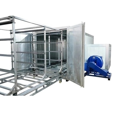 Forno di essiccazione d'asciugamento del pesce della macchina del tunnel del nastro trasportatore dell'alimento industriale dell'essiccatore