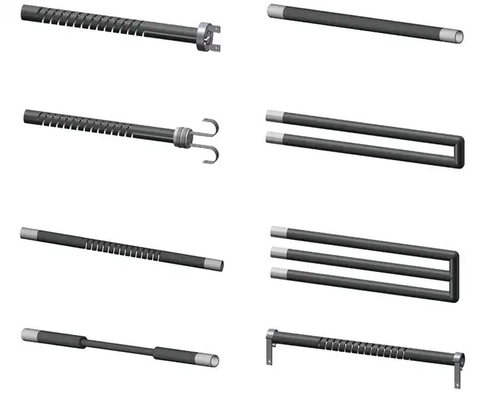 Riscaldamento elettrico Rod Silicon Carbide Heater del carburo di silicio della fornace