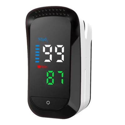 cuore Rate Monitor Finger Clip dell'ABS dell'ossimetro di impulso della punta delle dita di 1.5V*2 49.5g