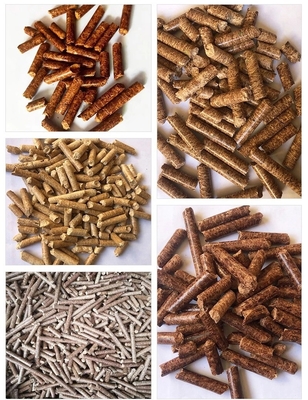 Il legno di riscaldamento del pino della quercia del combustibile appallottola la biomassa in più A1 6mm 8mm