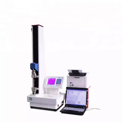 macchina di prova di trazione universale dell'attrezzatura di prova di resistenza alla trazione 500KG con velocità 0.1-500mm/min