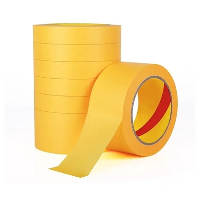 Grado industriale che maschera bellezza di protezione della pittura di spruzzo dell'oro del nastro gommato di carta kraft