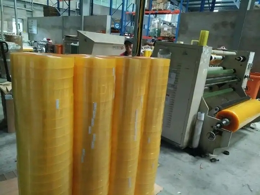 Logo Acrylic Clear Packing Tape su ordinazione, nastro adesivo dell'OEM chiaro