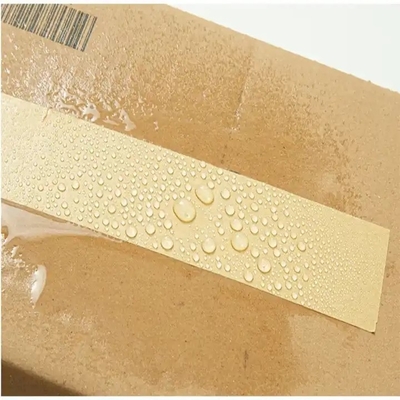 OEM di nastro di carta di Kraft del mestiere autoadesivo su ordinazione di Logo Printed Kraft Packaging Tape