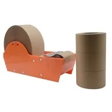 Nuova protezione dell'ambiente del nastro su ordinazione di Logo Printing Kraft Paper Packaging