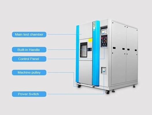 attrezzatura di prova ambientale di umidità di temperatura 60Hz 80L-1000L