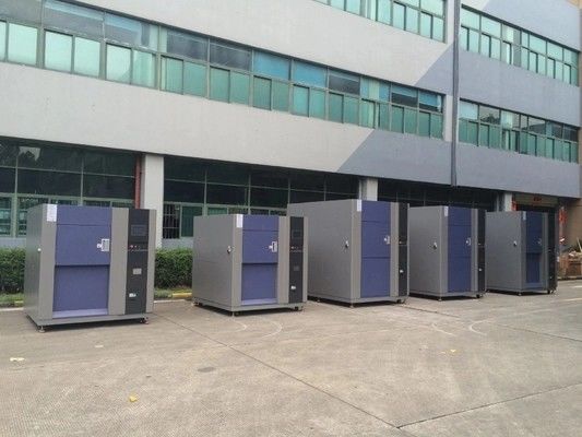 Due zone ventilano la camera di prova calda e fredda 220V 50Hz del tipo di impatto