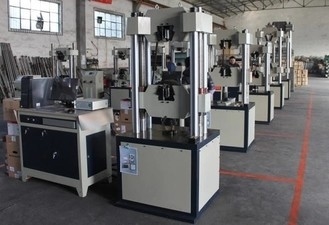 macchina di prove universale idraulica controllata da computer 600kn