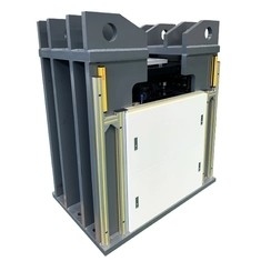 Il sistema di prova verticale pneumatico di spettro di risposta di scossa può resistere al carico 1000kg