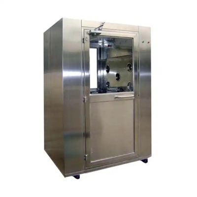Entrata pulita della doccia di aria pulita senza polvere dell'officina con la porta automatica