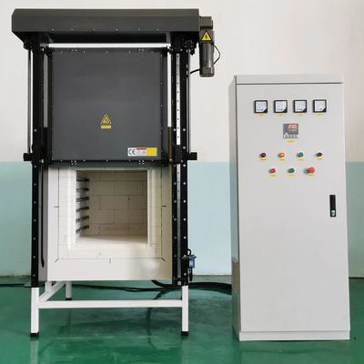 Porta automatica dell'ascensore per la fornace industriale di trattamento termico del laboratorio