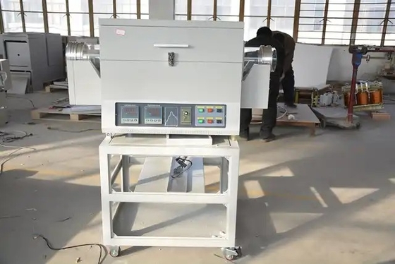 Il forno a camera rotatorio a 1400℃ è utilizzato per la prova metallurgica di carbonio attivato