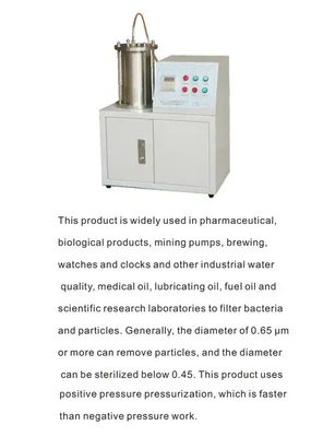 Tester batterico di efficienza di filtrazione della particella utilizzato nell'industria medica