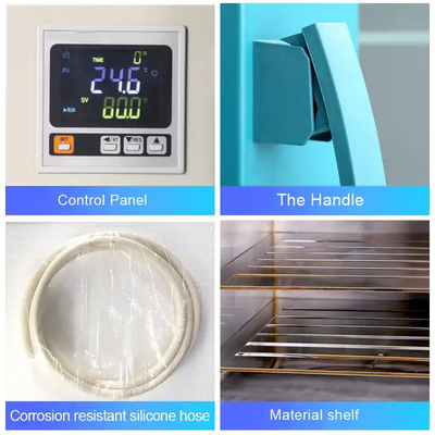 Essiccazione sotto vuoto a secco Oven Temperature Range +10~200°C di sterilizzazione al calore