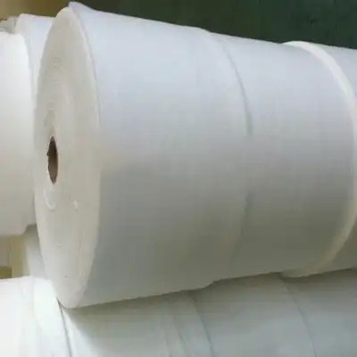 Aria calda della fibra di es che lega non le materie prime dei pannolini del bambino del tessuto
