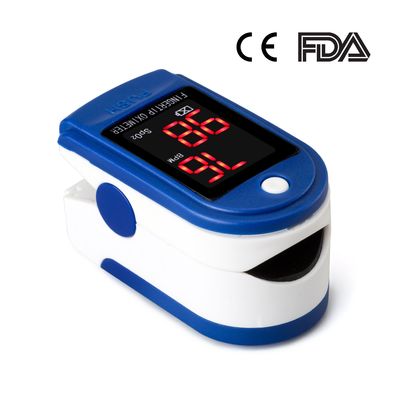 Ossimetro di impulso 1060hPa della cassaforte 58*32*33.2mm con cuore Rate Monitor Dual Color OLED