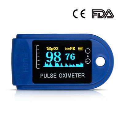 Impulso domestico Rate Monitor Oled Display dell'ABS 128*64 della punta delle dita dell'ossimetro portatile di impulso