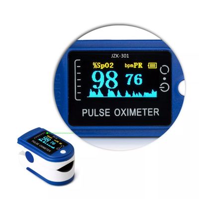 Impulso domestico Rate Monitor Oled Display dell'ABS 128*64 della punta delle dita dell'ossimetro portatile di impulso