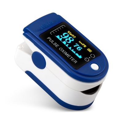 1.5V*2 monitor domestico di saturazione dell'ossigeno della metropolitana di Digital dell'ossimetro di impulso della punta delle dita del FCC Rohs