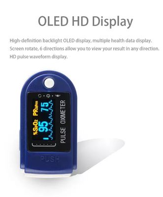 CC 2.6V saturazione 70% del monitor del dito del livello dell'ossigeno del sangue da 8 secondi
