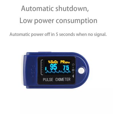 Monitor temporaneo Spo2 di saturazione dell'ossigeno del sangue del dito dell'ossimetro di impulso della punta delle dita della sonda 180BPM