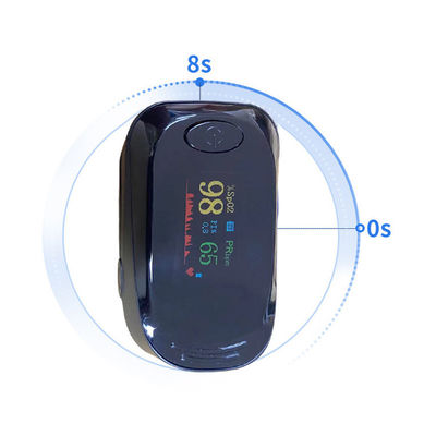 cuore Rate Monitor Finger Clip dell'ABS dell'ossimetro di impulso della punta delle dita di 1.5V*2 49.5g