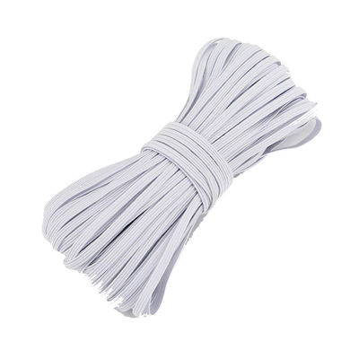 piano dell'elastam di 3mm intorno a Earloop elastico per la maschera chirurgica eliminabile