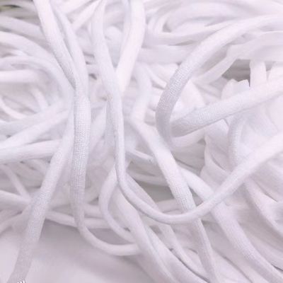 piano dell'elastam di 3mm intorno a Earloop elastico per la maschera chirurgica eliminabile