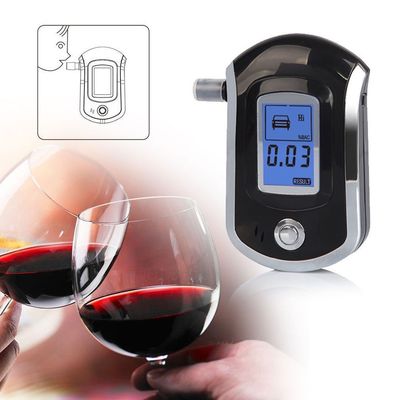 Tester di Digital Breathalyer Acohol di controllo di MCU con il boccaglio