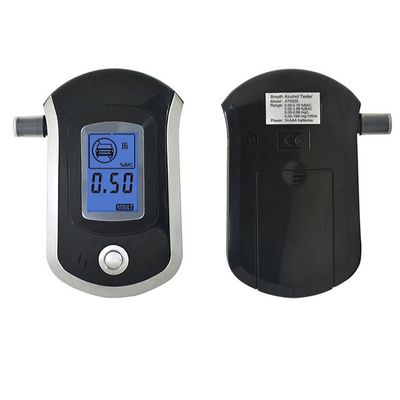 Tester rapido dell'alcool del respiro di analisi dell'esposizione LCD con il boccaglio