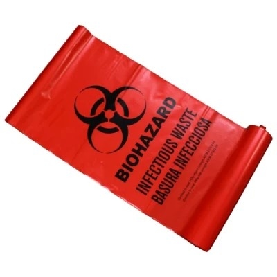 Borse di smaltimento dei rifiuti biomediche di plastica HDPE/del LDPE